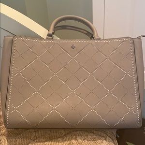 Tory Burch Bag in Dove Gray Leather